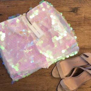 DollsKill EmoryPark Pearlescent Pixie Sequin Skirt